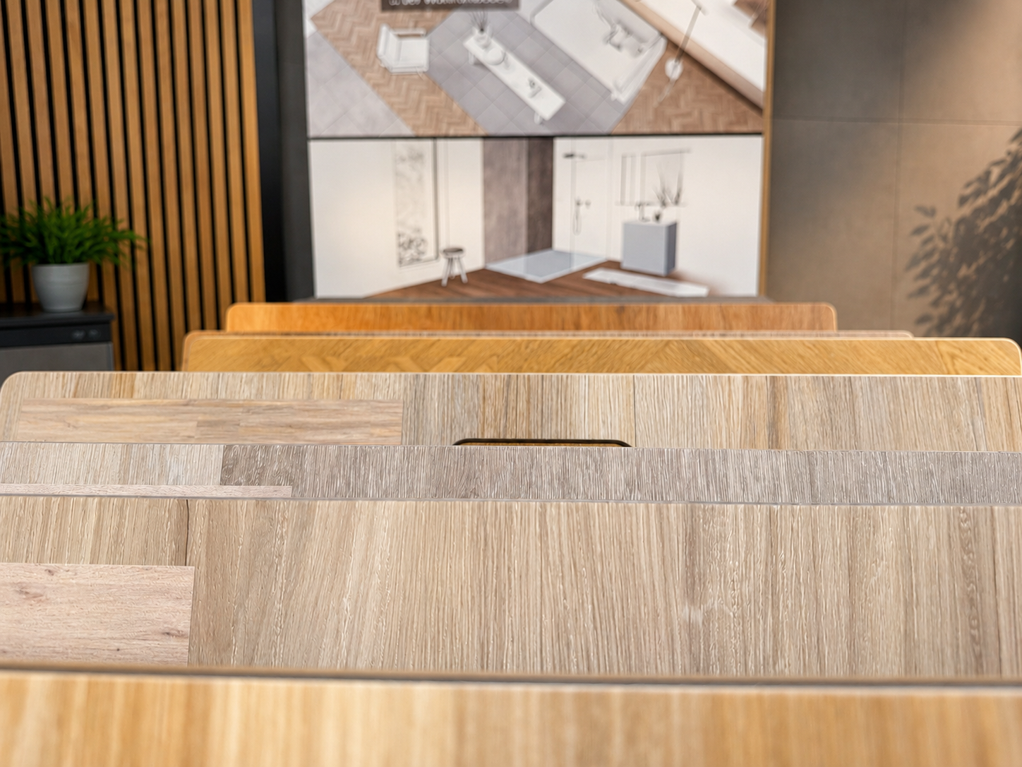 Designboden-Muster im Detail