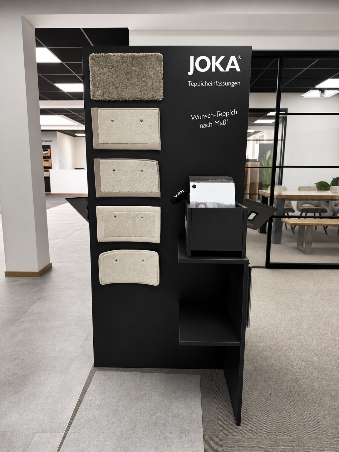 Showroom-Detail der Bodengalerie